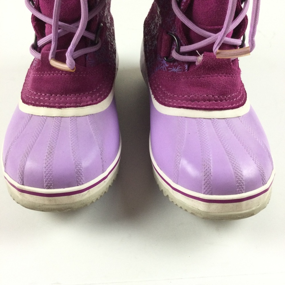 SOREL Winter Carnival Snowflake Waterproof Winter Snow Boot Women’s Sz 6 - Picture 4 of 11